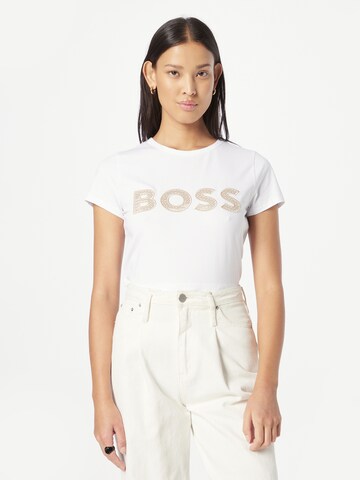 BOSS Black Shirts 'Eventsa' i hvid: forside