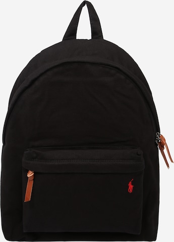 Polo Ralph Lauren Backpack in Black: front