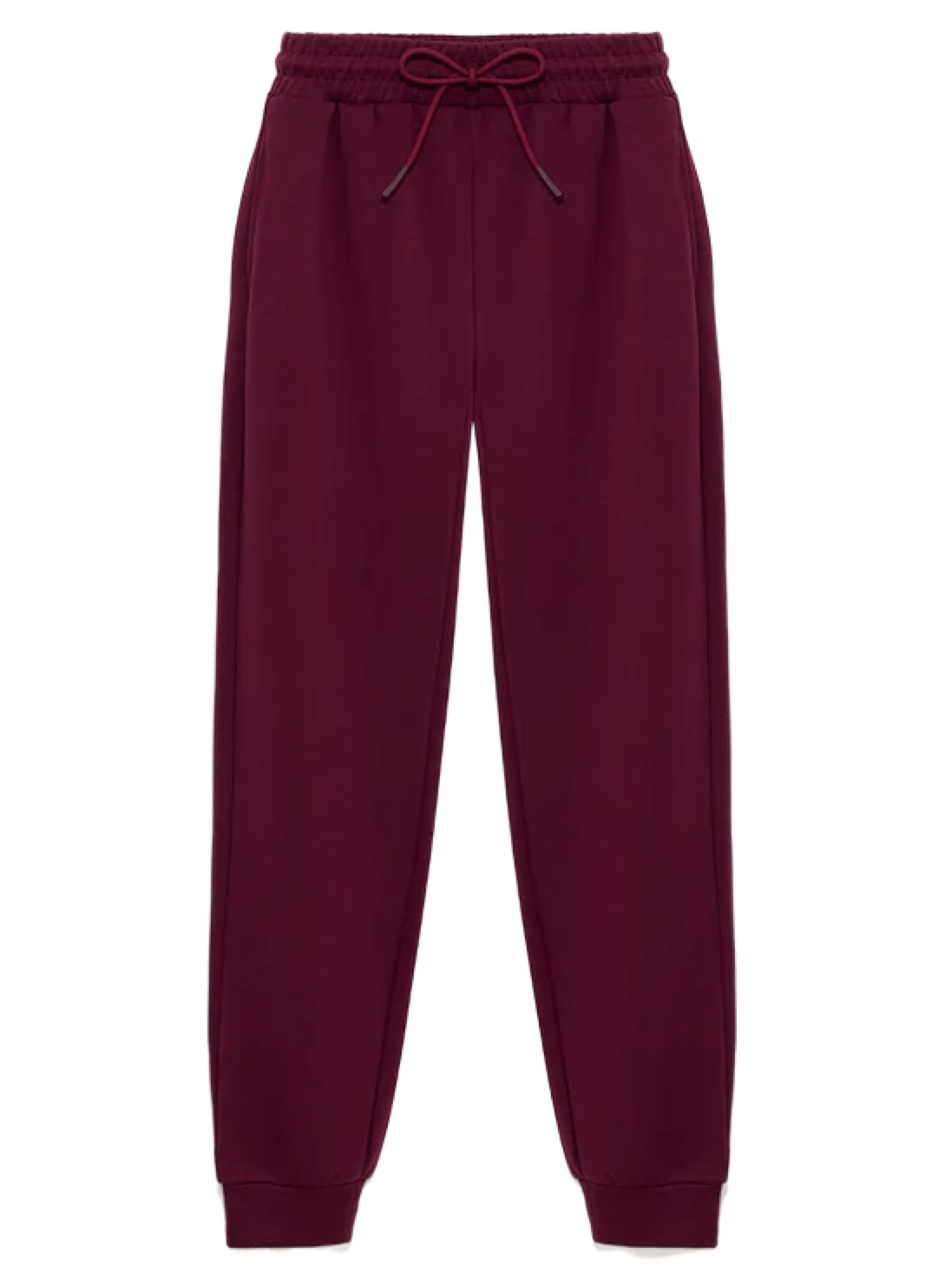 No Matter What Trousers in Red: front