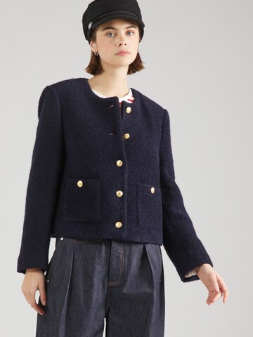 TOMMY HILFIGER - Chaqueta de entretiempo en azul: frente