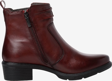 TAMARIS Chelsea Boots in Red