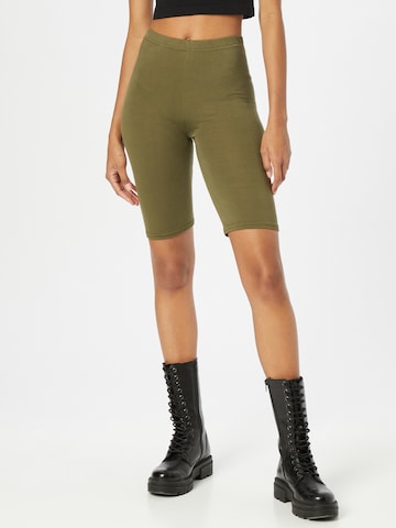 Femme Luxe - Skinny Leggings 'ROXANNE' em verde: frente