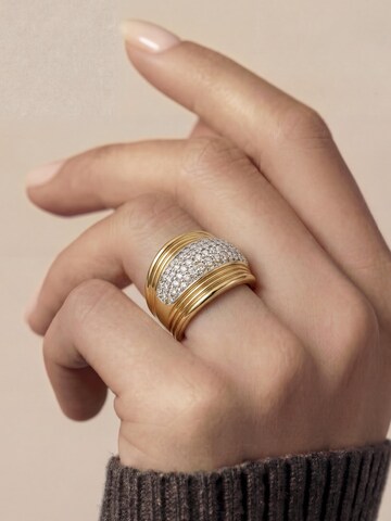Luxenter Ring 'Lilfu' in Goud