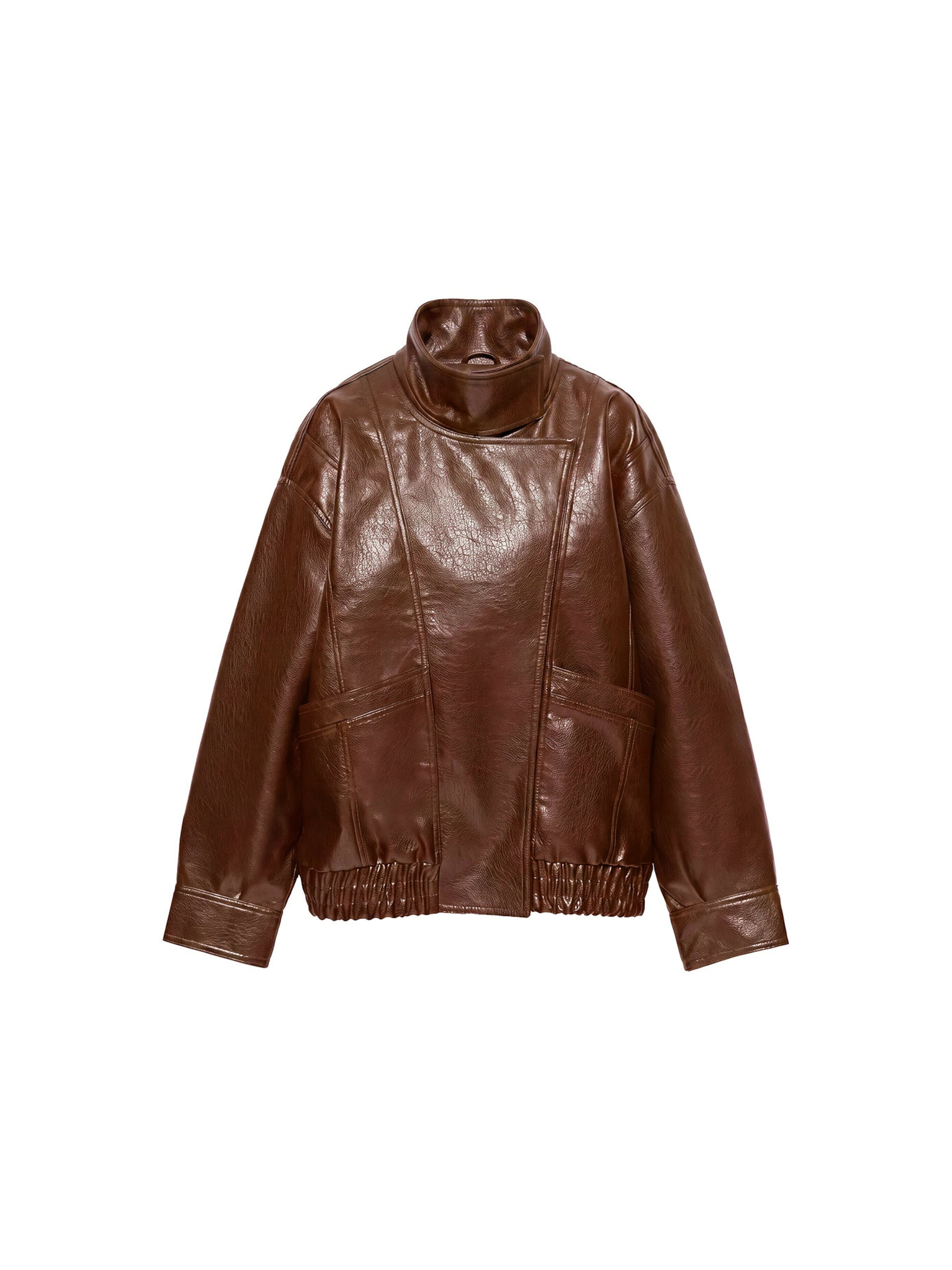 Pull&Bear Jacke in XS in braun, Produktansicht