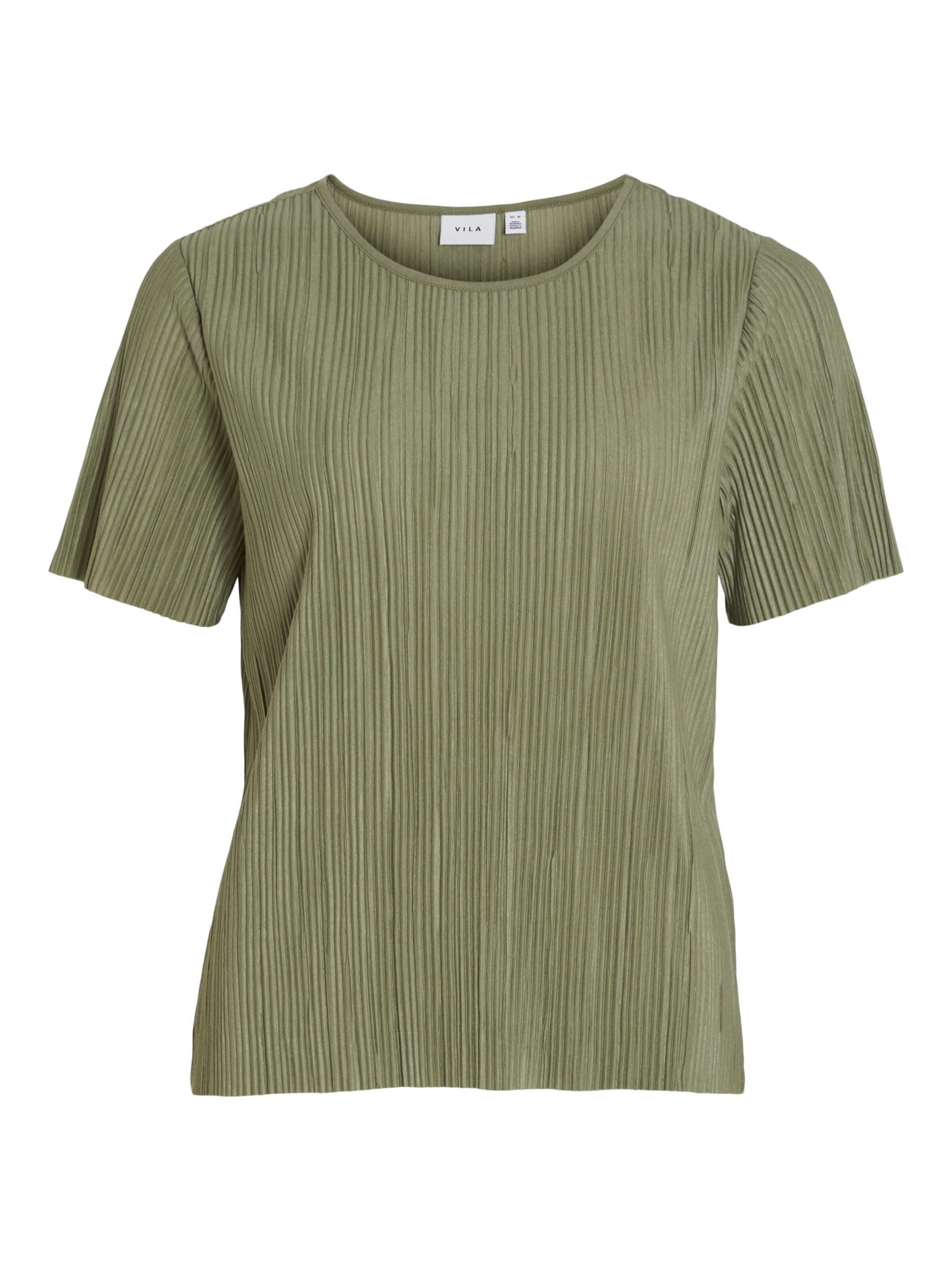 VILA Shirt 'VIPlisa' in Green: front