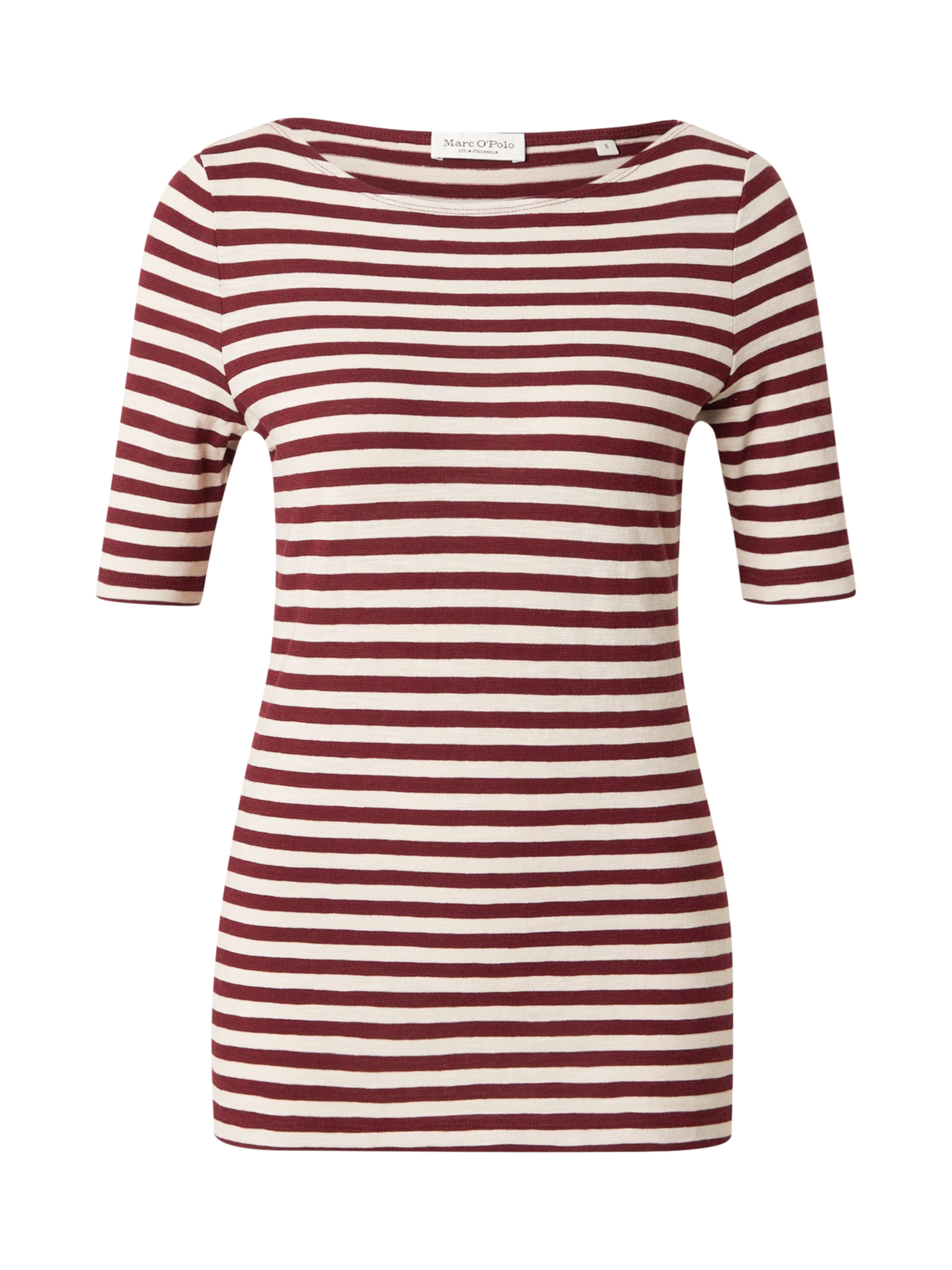 T-shirt Marc O'Polo en rouge : devant