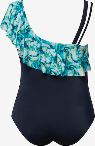 Ulla Popken Swimsuit in Blue