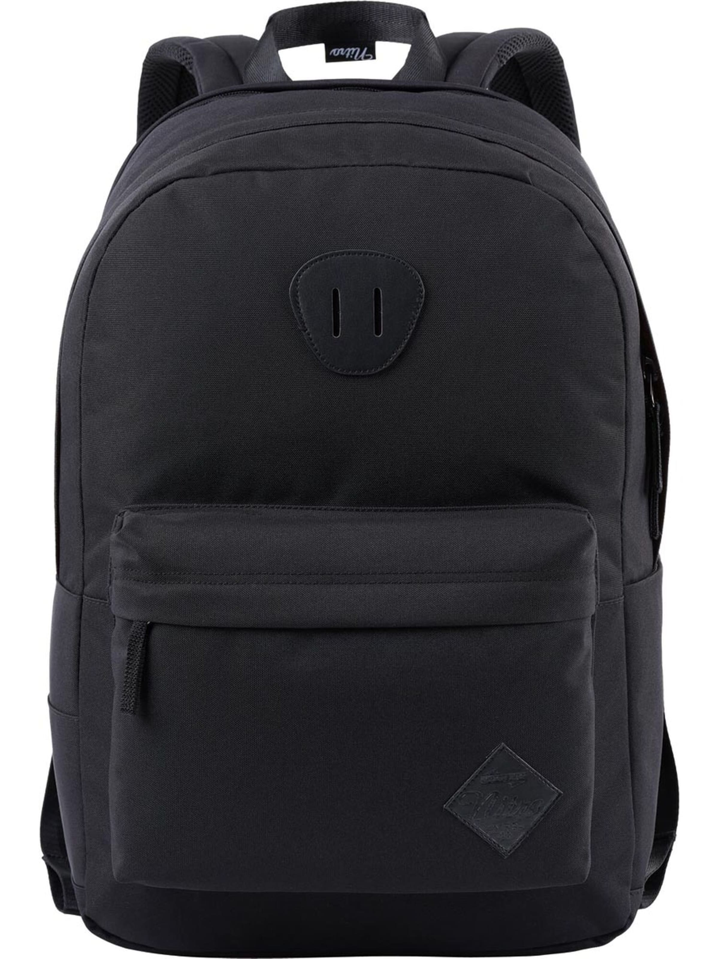 NITRO Rucksack URBAN PLUS in Schwarz: Vorderseite