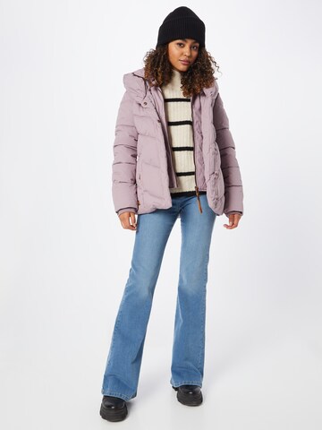 Ragwear - Casaco de inverno 'NATESA' em roxo