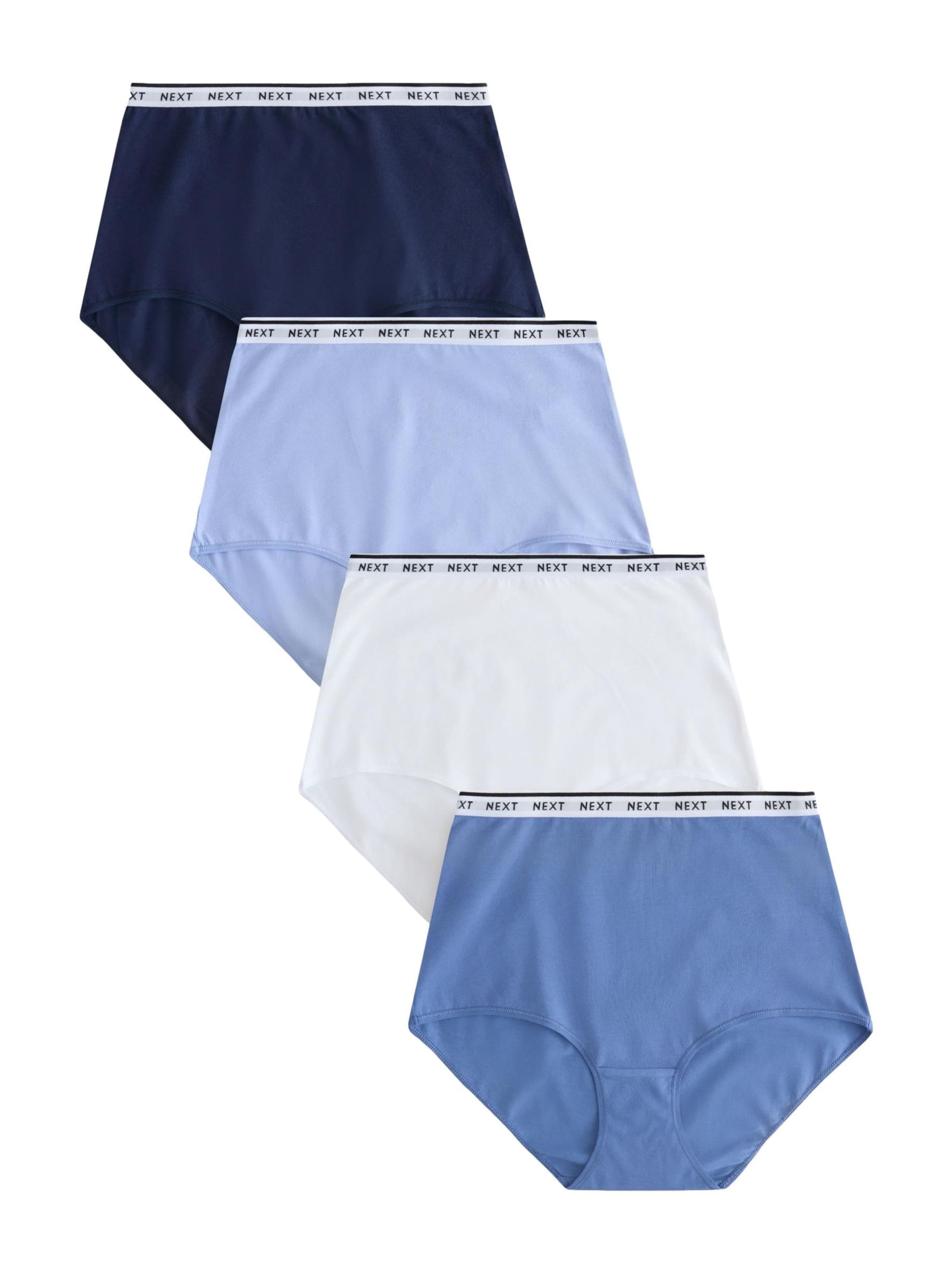 Slip de la Next pe albastru: față