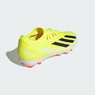 ADIDAS PERFORMANCE Soccer Cleats 'X Crazyfast League' in Yellow