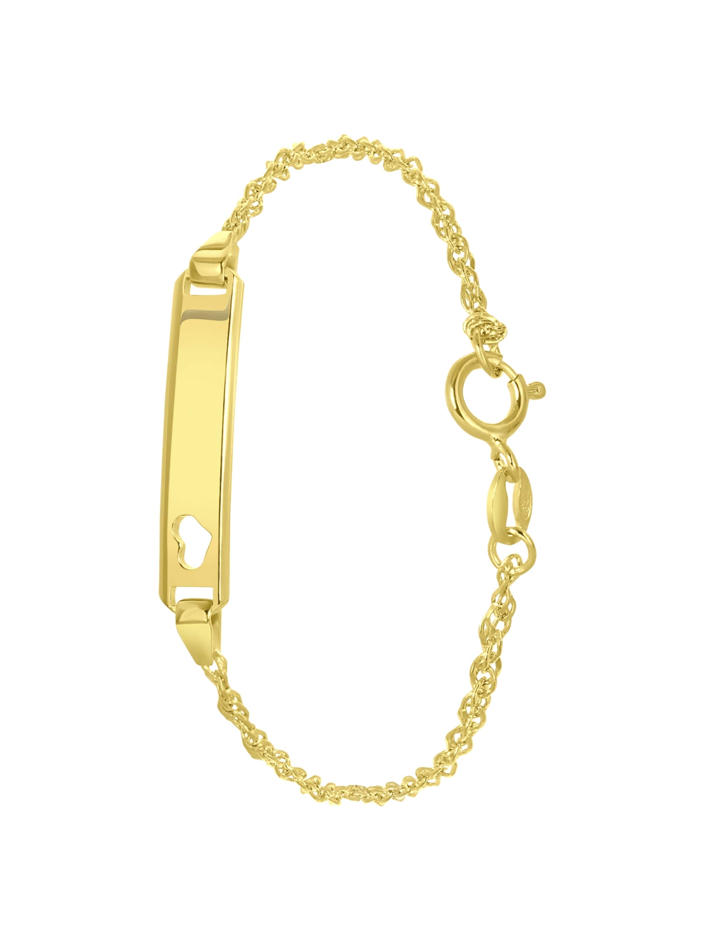 Lucardi Armband in Gold: Vorderseite