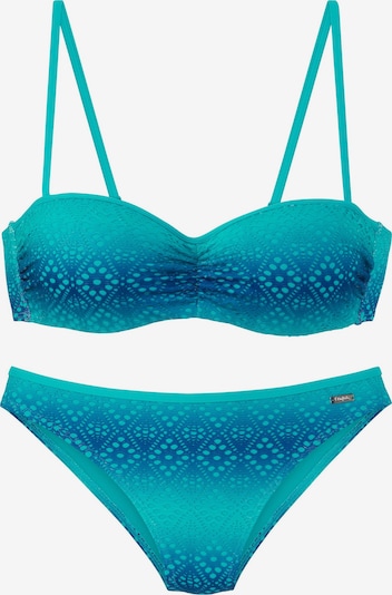 BUFFALO Bikini veličine M/E u mornarsko plava / akvamarin, Pregled proizvoda
