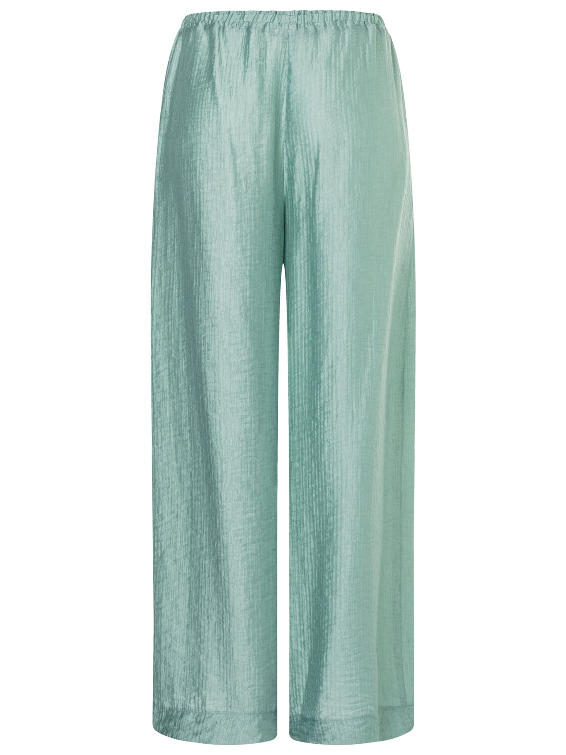 Ana Alcazar Wide leg Broek 'Dorino' in Groen