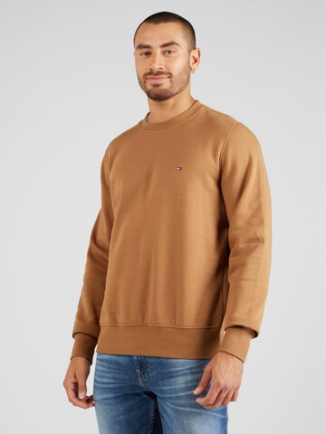 TOMMY HILFIGER Bluzka sportowa w kolorze brązowy: przód