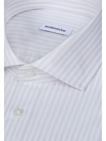 Coupe slim Chemise business SEIDENSTICKER en gris