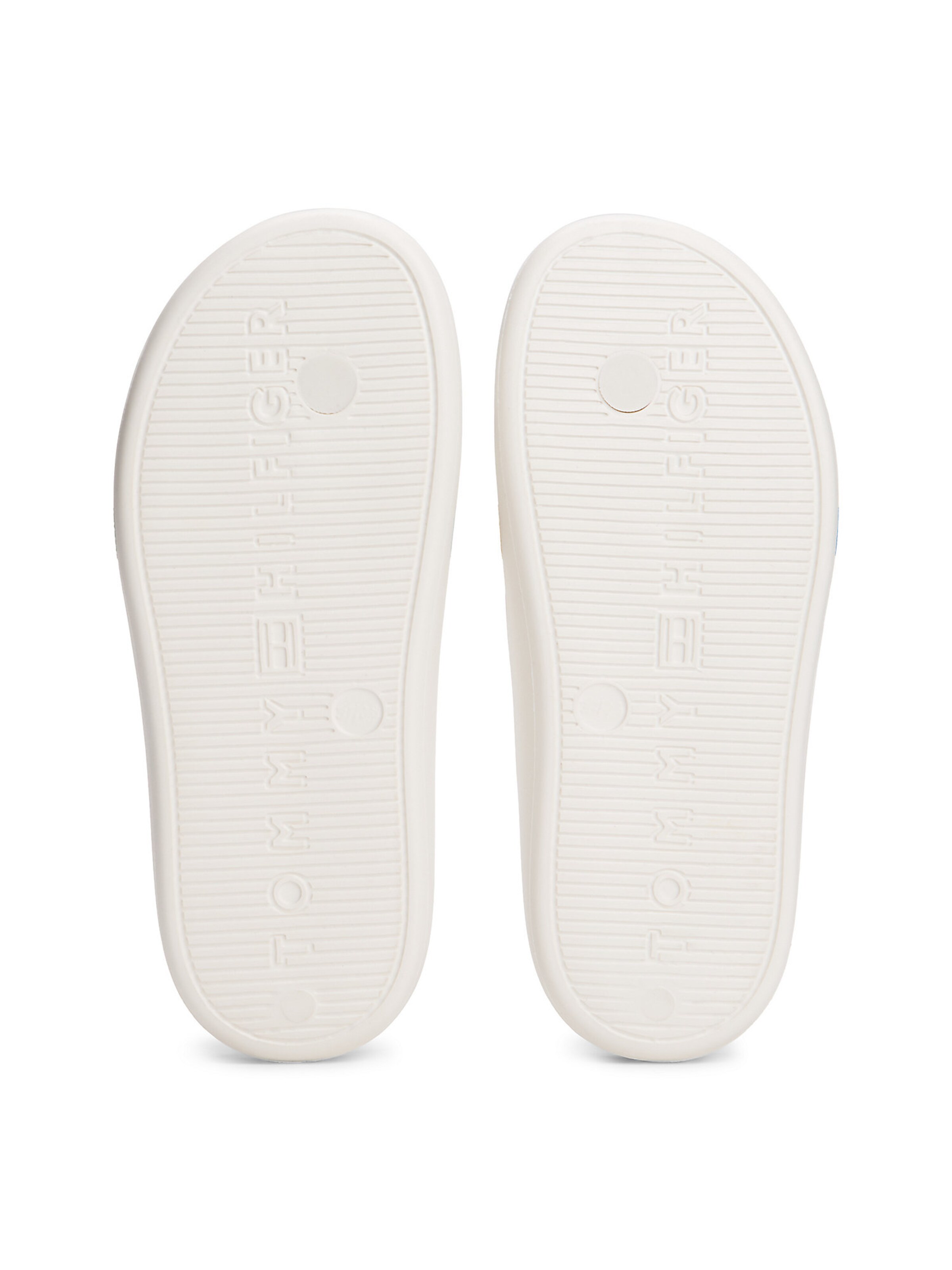 TOMMY HILFIGER T-Bar Sandals in White