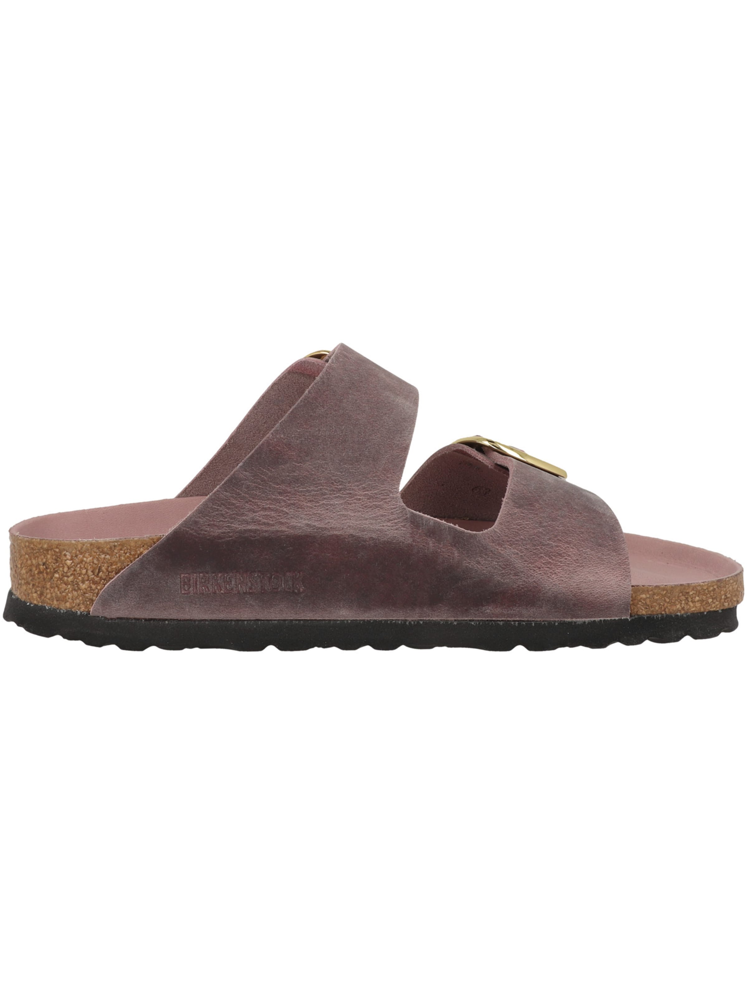 BIRKENSTOCK - Sapato aberto 'Big Buckle' em castanho