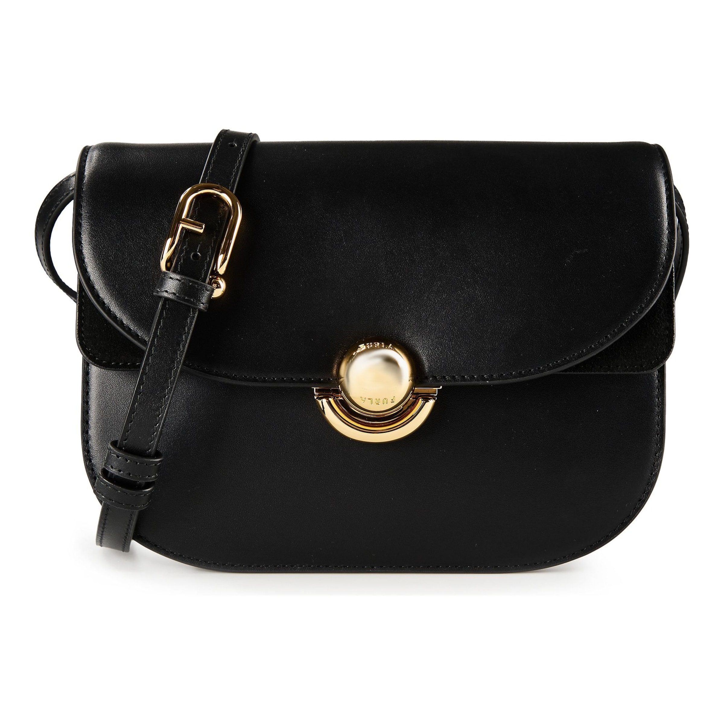 FURLA Crossbody Bag in Black: front