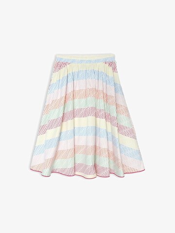 John Richmond Skirt 'Flowy' in White: front