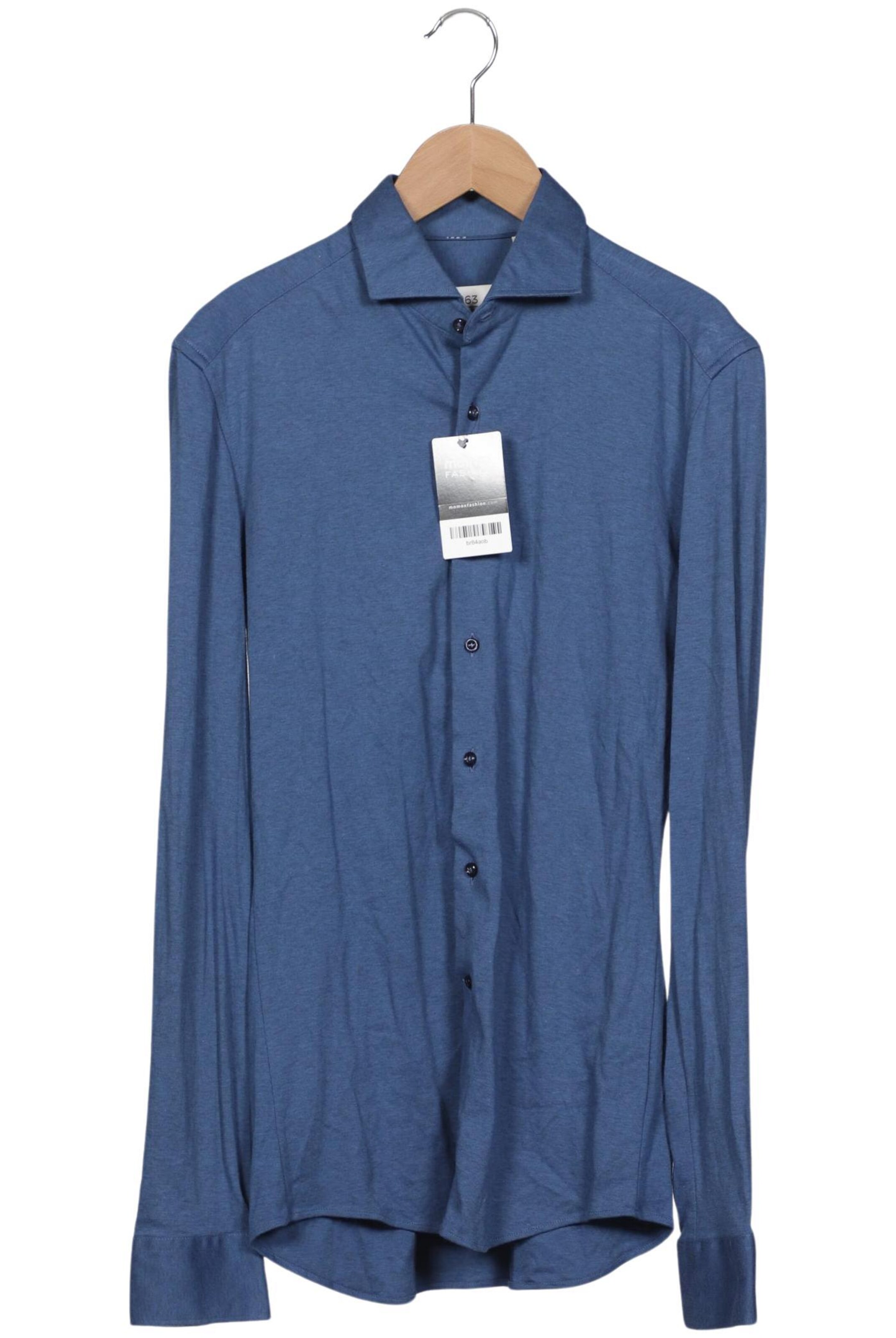 ETERNA Button Up Shirt in S in Blue: front
