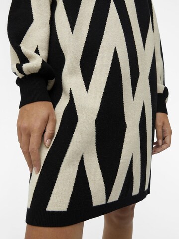 OBJECT Knitted dress 'Ray' in Black