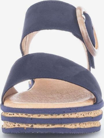 GABOR Strap Sandals in Blue