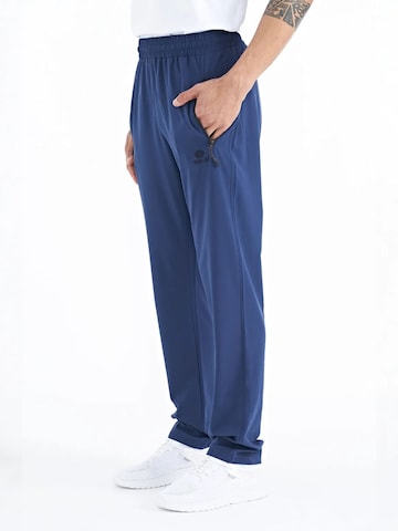 Tommy Life Regular Sportbroek in Blauw