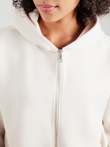Hailys - Sudadera con cremallera 'Li44lly' en beige