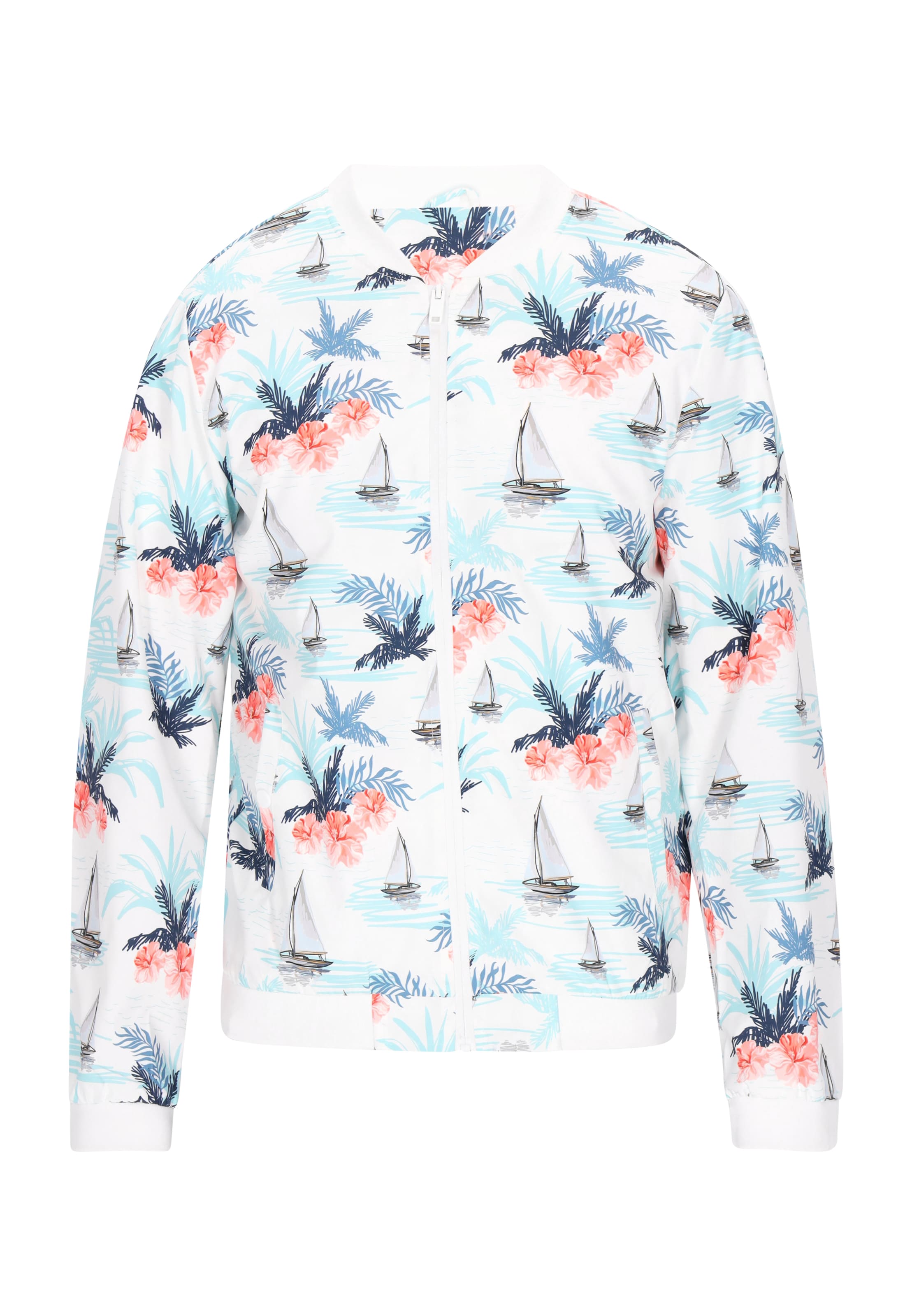 COSIMON Демисезонная куртка в Белый: спереди