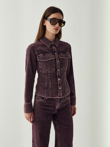 Noella - Camisa ' N-Laela ' em azul: frente