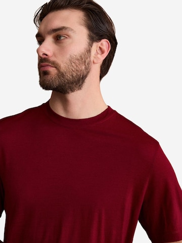 Il Lanificio Functioneel shirt in Rood
