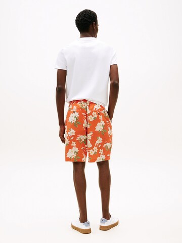TOMMY HILFIGER Loosefit Shorts 'Mercer' in Orange