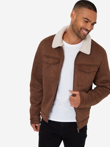 Threadbare Jacke 'Olpherts' in Beige: Vorderseite