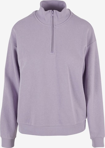 Urban Classics Sweatshirt in Lila: Vorderseite