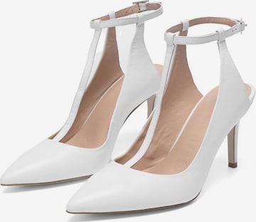 Bianco Slingpumps in Weiß