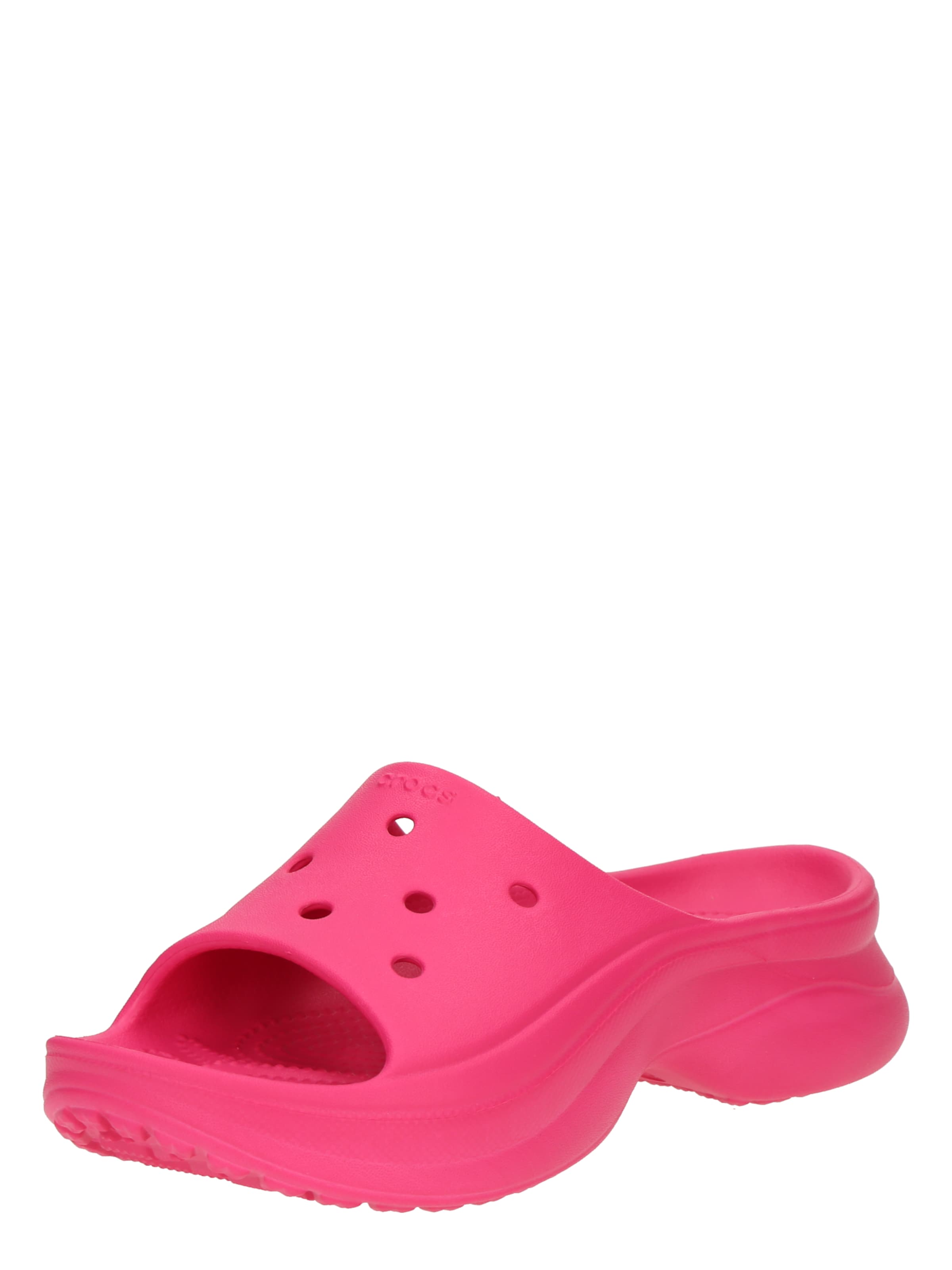 Crocs Plätu 'Bae', värv roosa: eest vaates