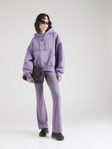 Nike Sportswear Sweatshirt 'PHOENIX FLEECE' in Purple