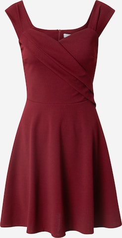 WAL G. Cocktail Dress in Red: front