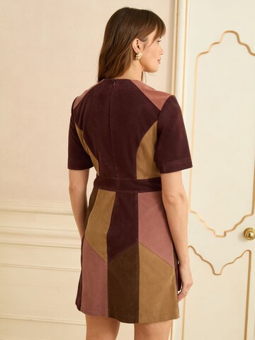 love & roses - Vestido en marrón