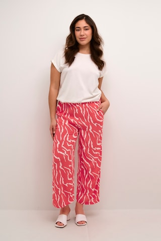 Loosefit Pantaloni 'Dacia' di Kaffe in rosso