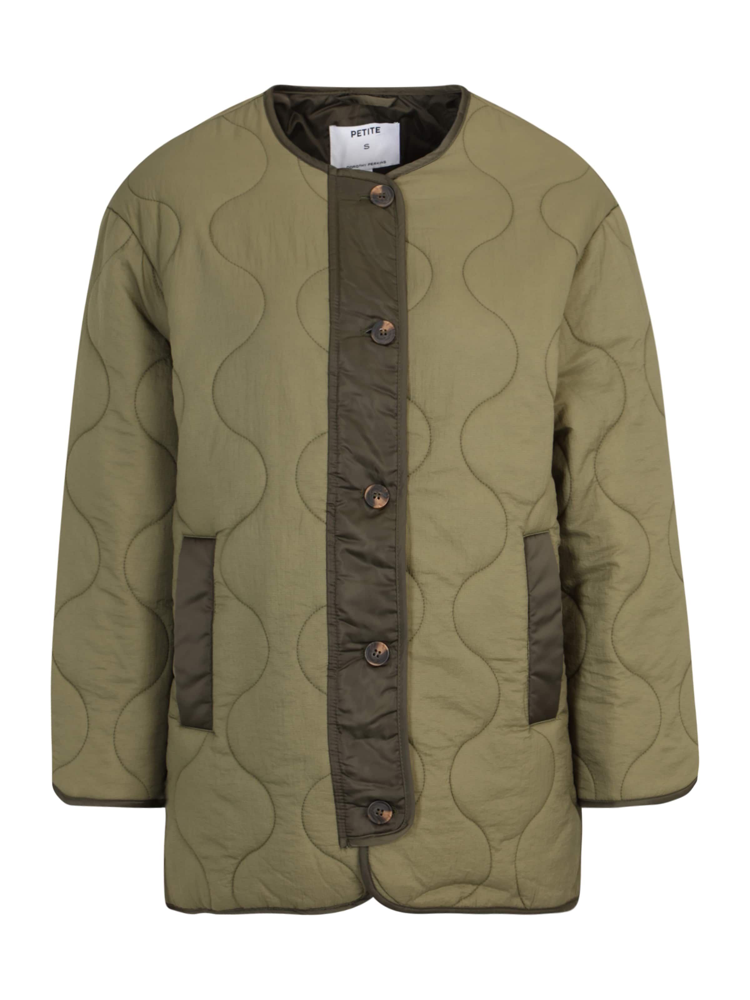 Dorothy Perkins Petite Kevad-sügisjope, värv roheline: eest vaates