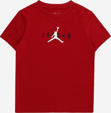 T-Shirt fonctionnel Jordan en rouge : devant