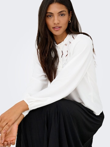 JDY Bluse i hvid