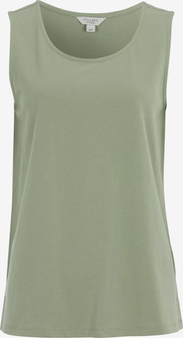 Cellbes of Sweden Tanktop aus weicher, organischer Baumwolle in Grün: Vorderseite