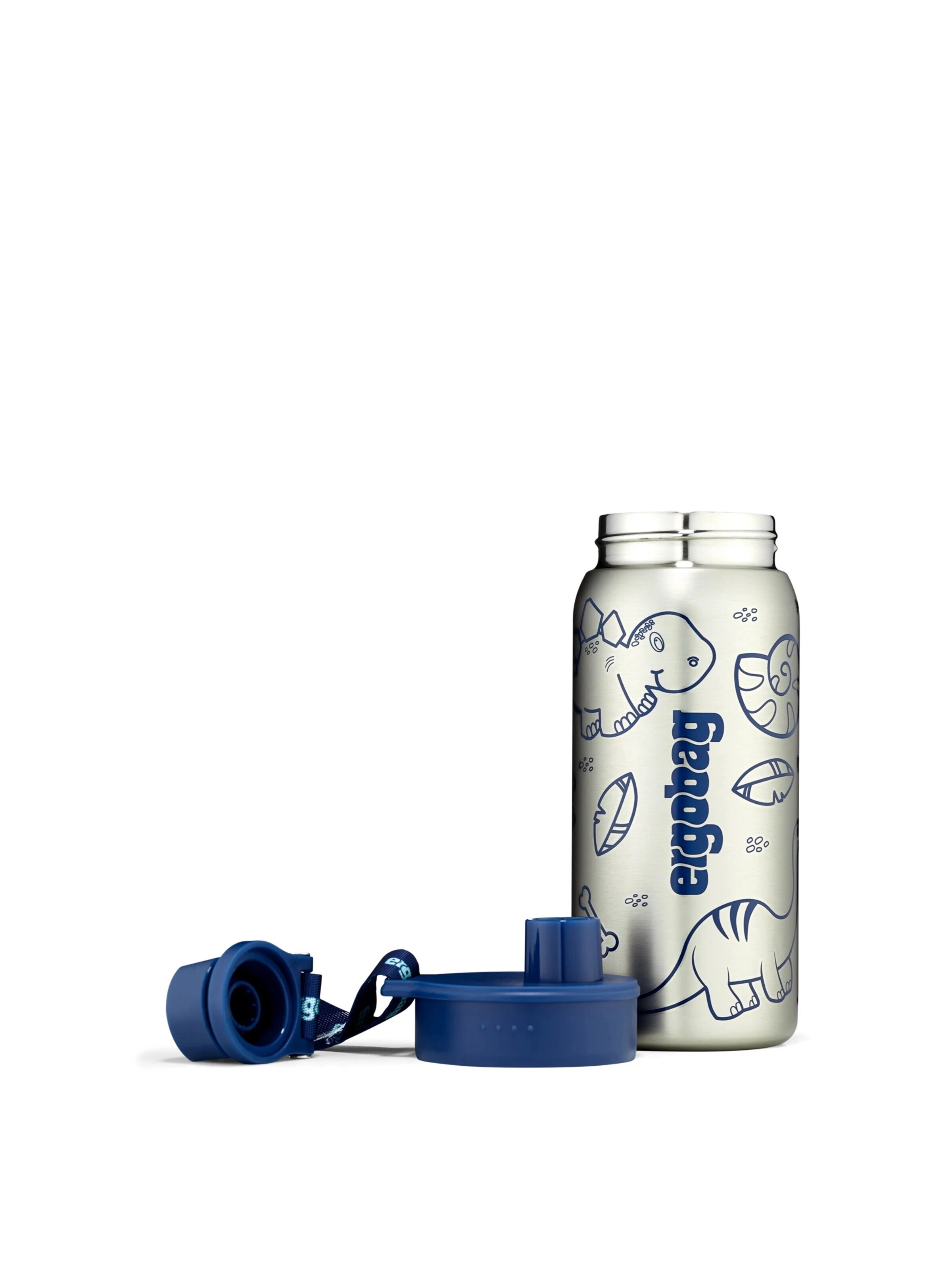 ergobag Drinking Bottle 'Trinkflasche Edelstahl Trinkflasche' in Blue