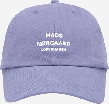 MADS NORGAARD COPENHAGEN Cap 'Shadow' in Purple