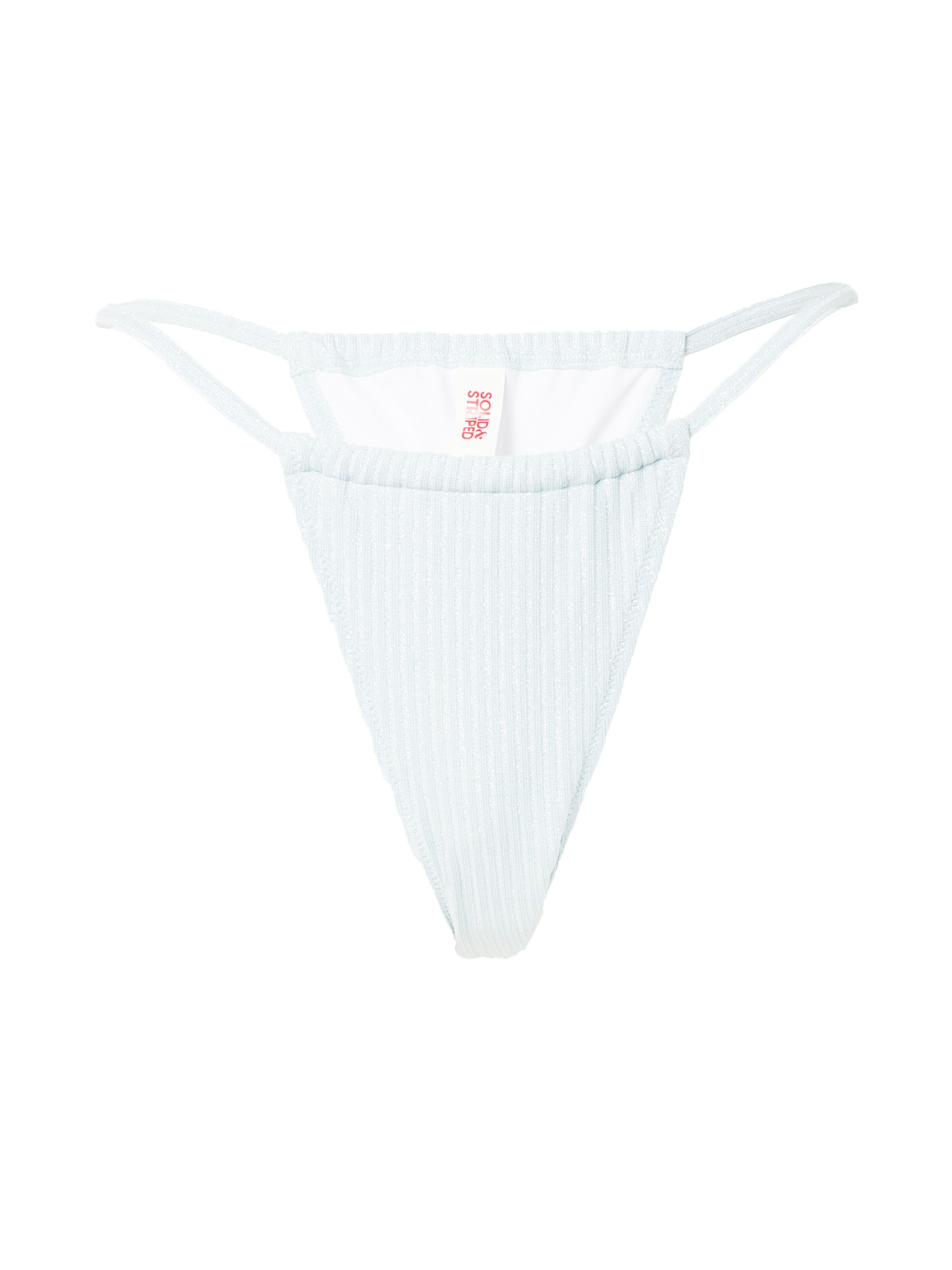Bas de bikini Solid & Striped en bleu : devant
