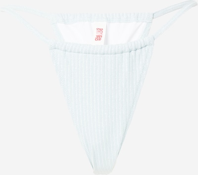 Slip costum de baie Solid & Striped pe azur, Vizualizare produs