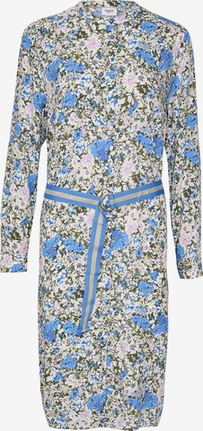 SAINT TROPEZ Shirt Dress 'Pelé' in Blue: front